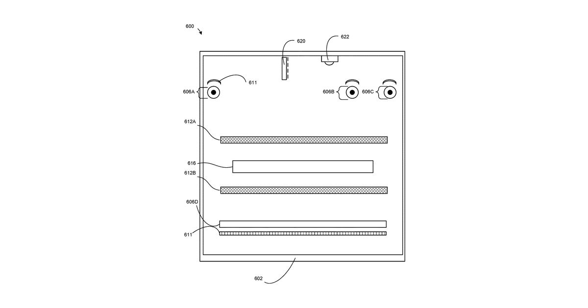 Patent drawing for In-oven camera and computer vision systems and methods