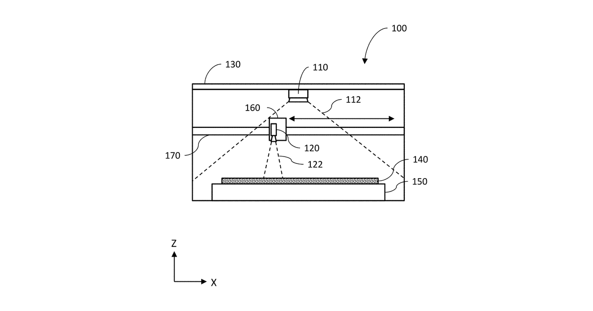 Patent drawing for Fabrication with image tracing