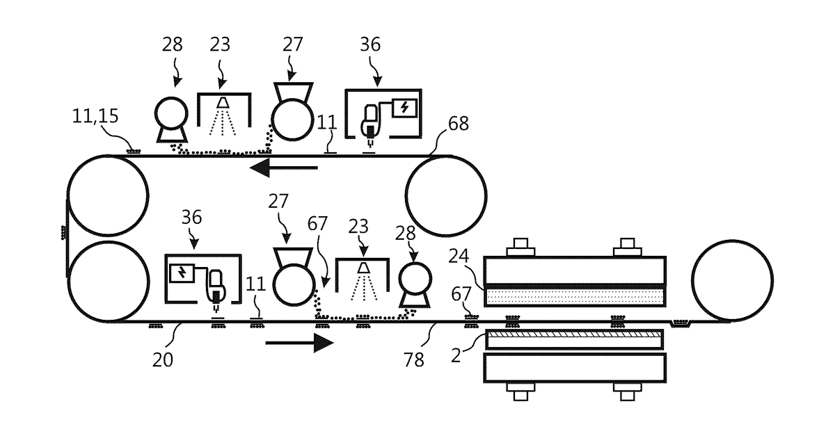 Patent drawing for Digital thermal binder and powder printing