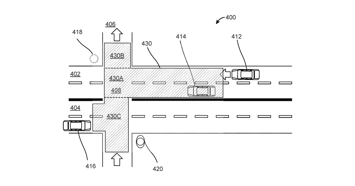 Patent drawing for Distributed sensing for vehicle navigation