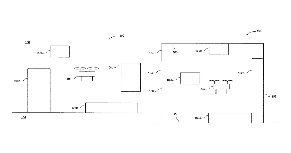 Patent drawing for Multi-sensor environmental mapping