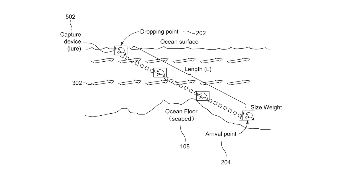 Patent drawing for Fish finder system and method