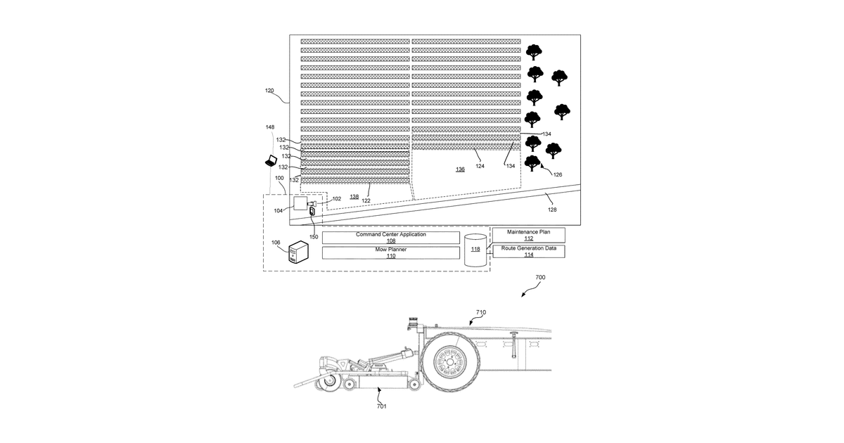 Patent drawing for Autonomous vehicle systems and methods