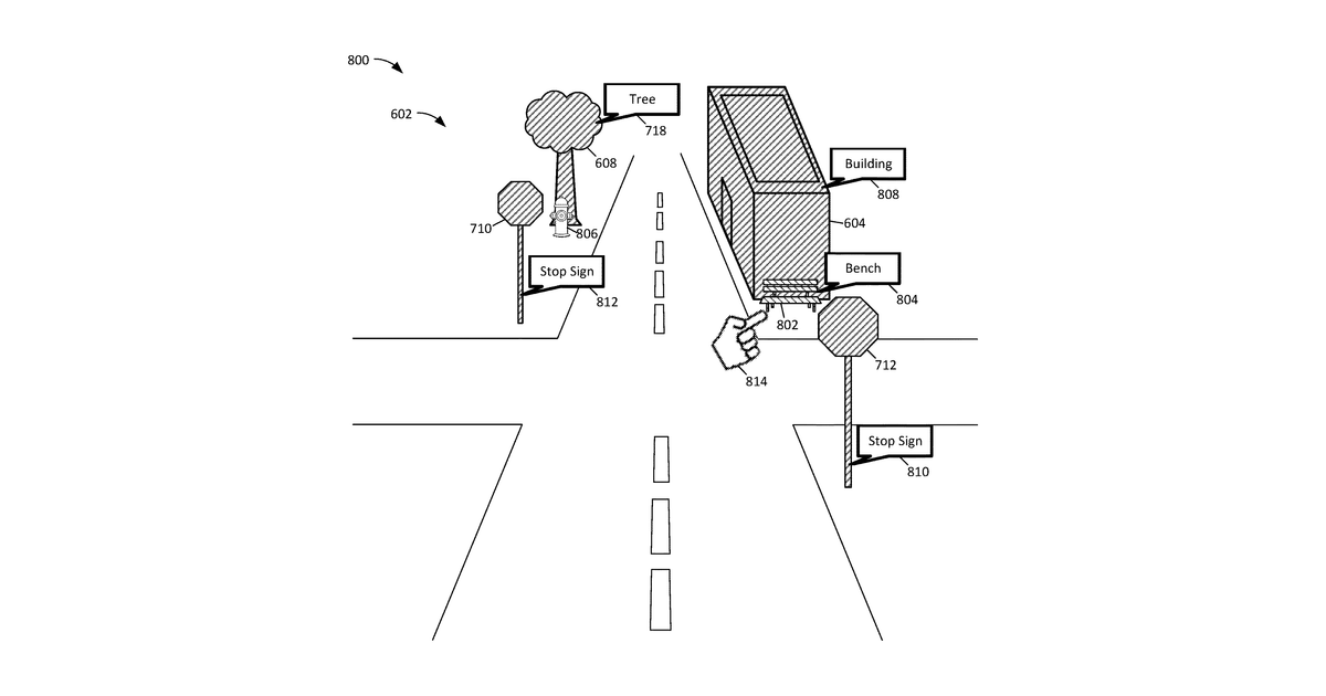 Patent drawing for Systems and methods for labeling 3D models using virtual reality and augmented reality
