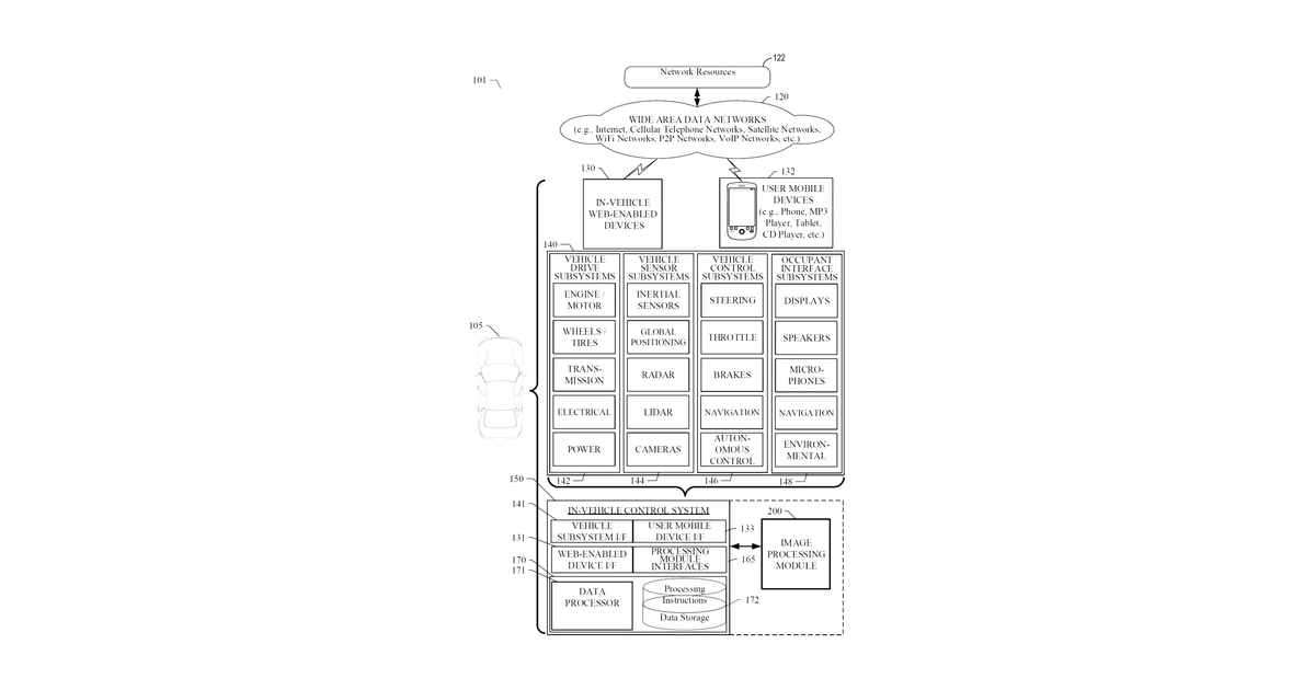 Patent drawing for Systems and methods for updating navigational maps