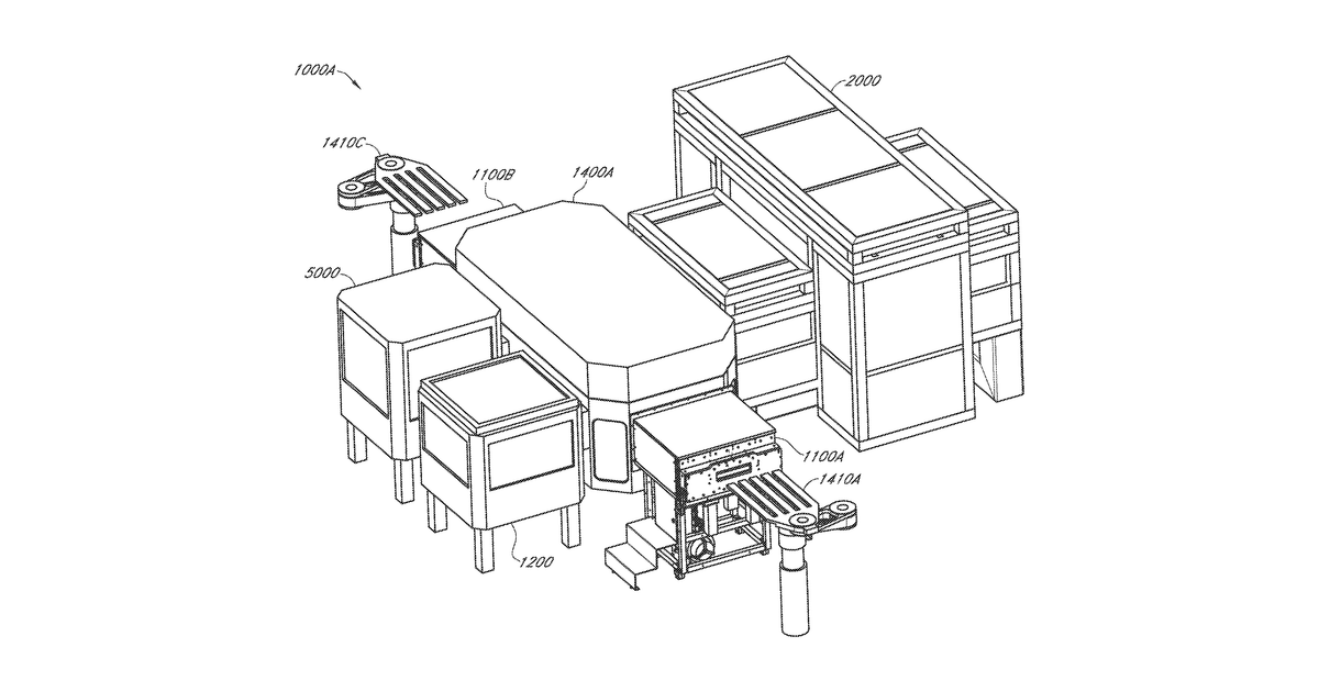 Patent drawing for Techniques for thermal treatment of electronic devices