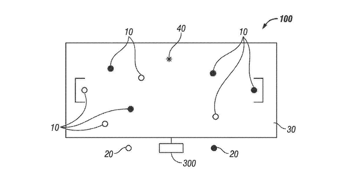 Patent drawing for Group performance monitoring system and method