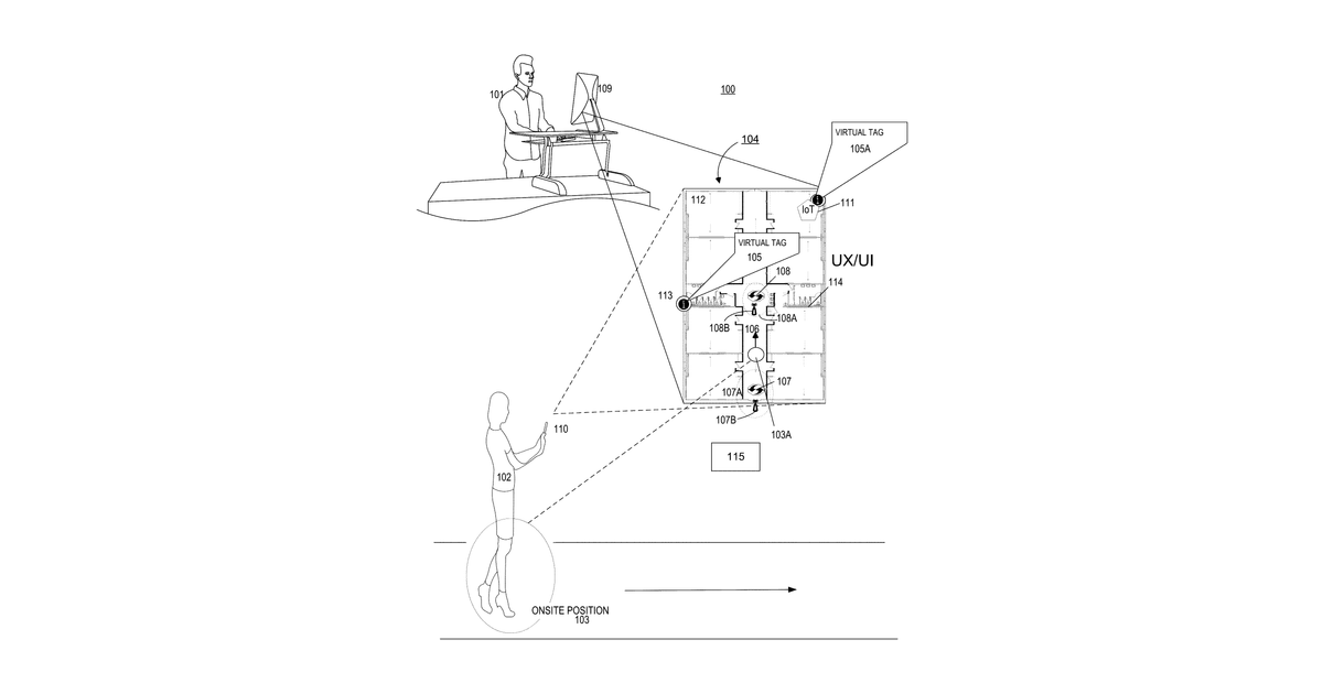 Patent drawing for Apparatus for exchange of geospatial related digital content