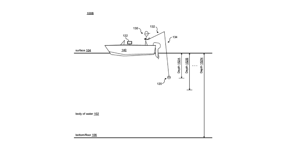 Patent drawing for Castable sensor device