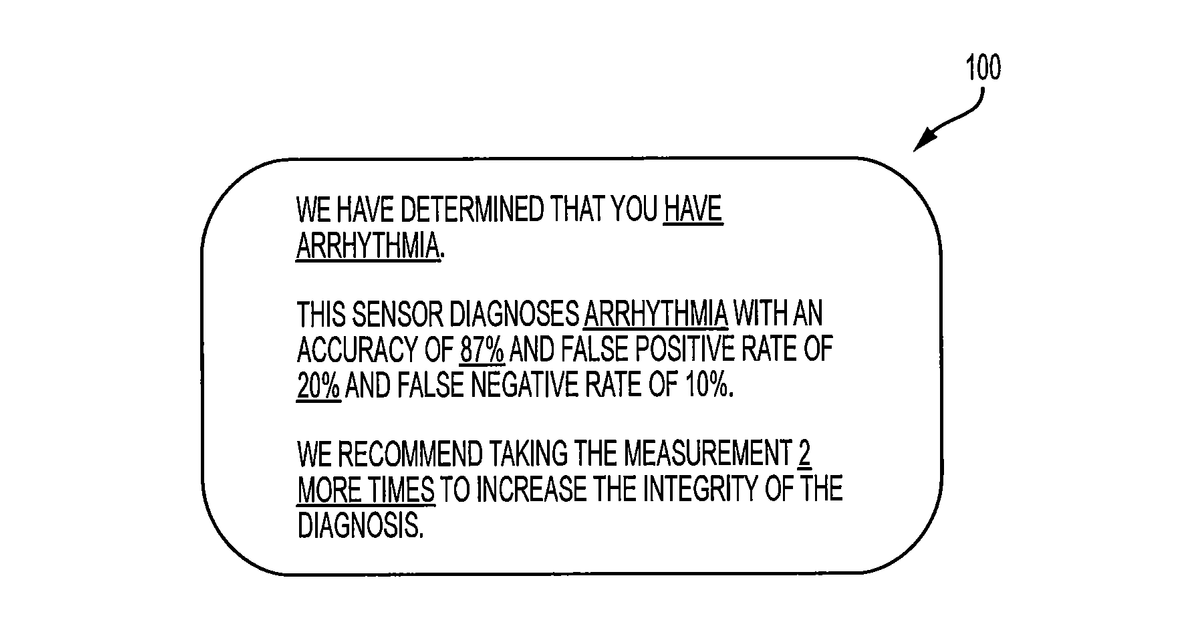 Patent drawing for Methods, apparatus and systems for adaptable presentation of sensor data