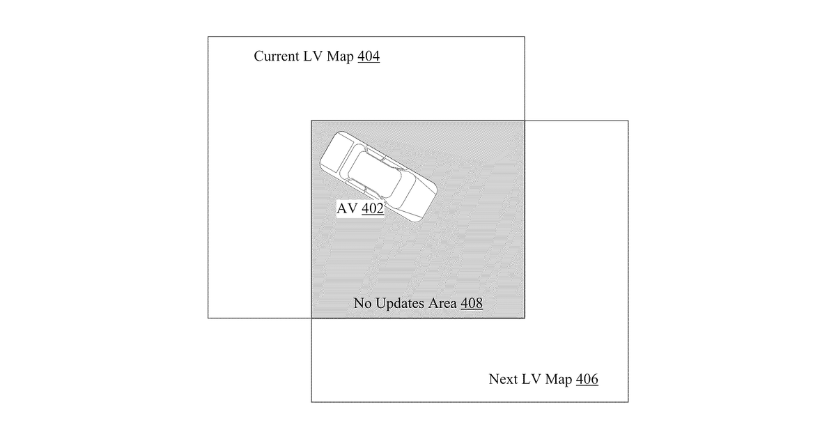 Patent drawing for Semantic map with live updates