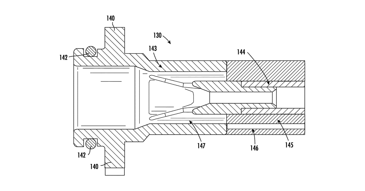 Patent drawing for Reusable urinary intermittent catheter