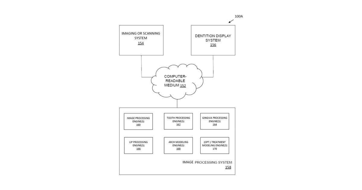 Patent drawing for Tooth segmentation based on anatomical edge information