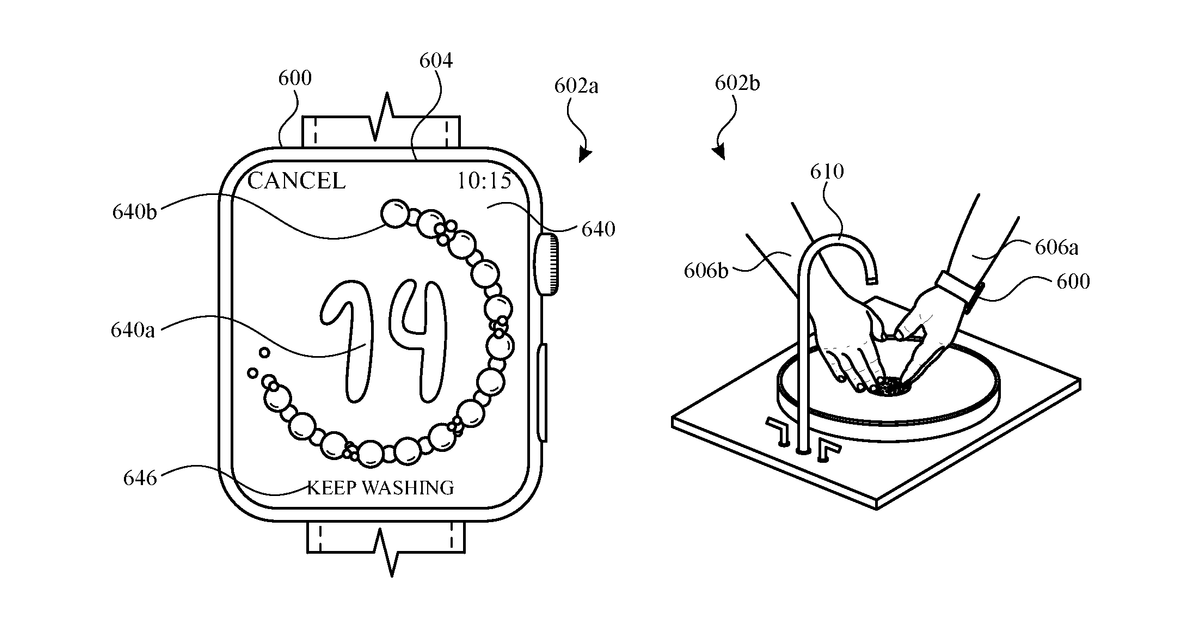 Patent drawing for User interfaces for tracking of physical activity events