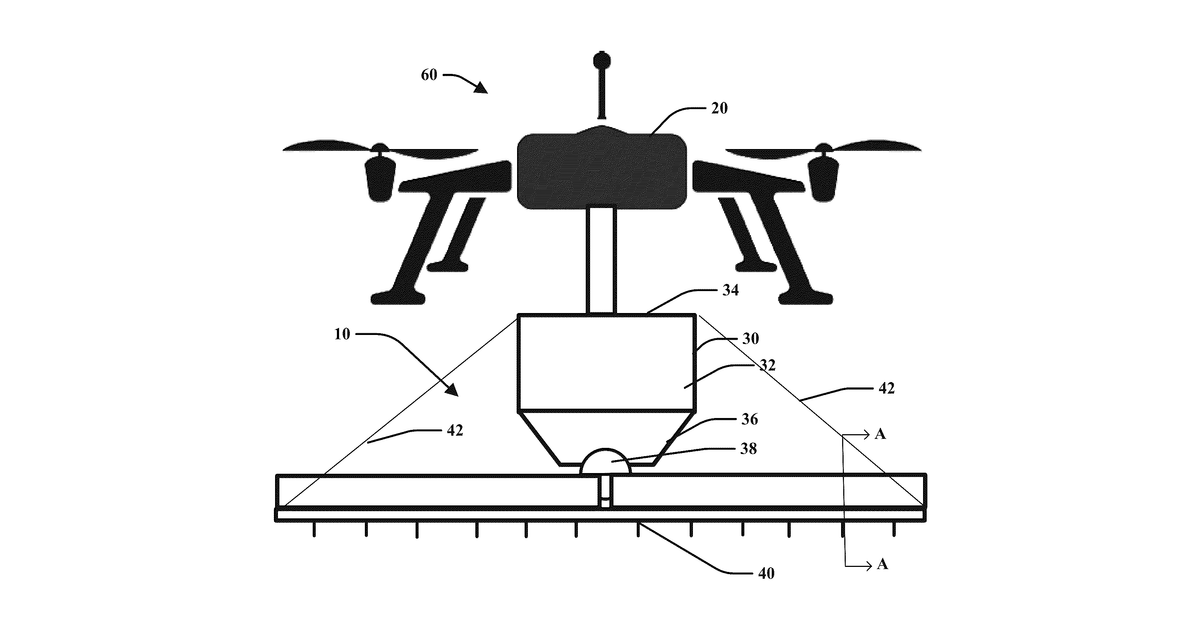Patent drawing for Air assist spray assembly