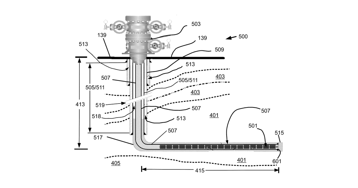 Patent drawing for Disposal of high-level waste into deep salt formations