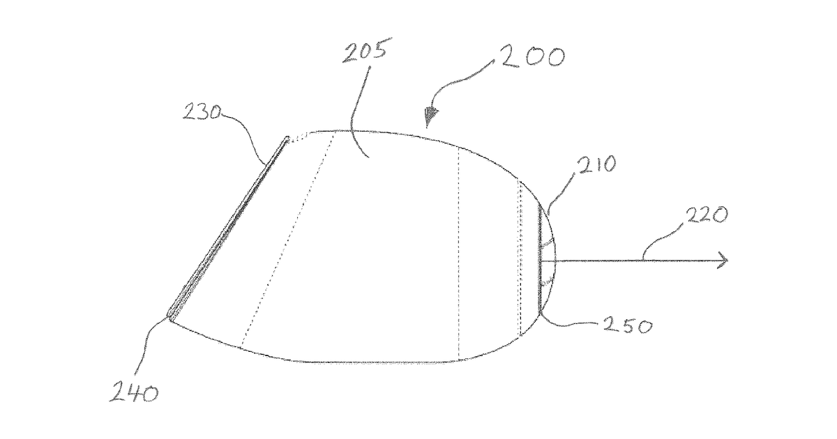 Patent drawing for Panoramic camera