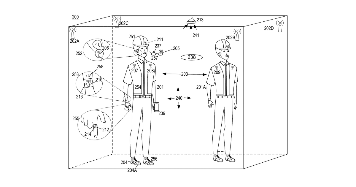 Patent drawing for Apparatus for provision of digital content associated with a radio target area