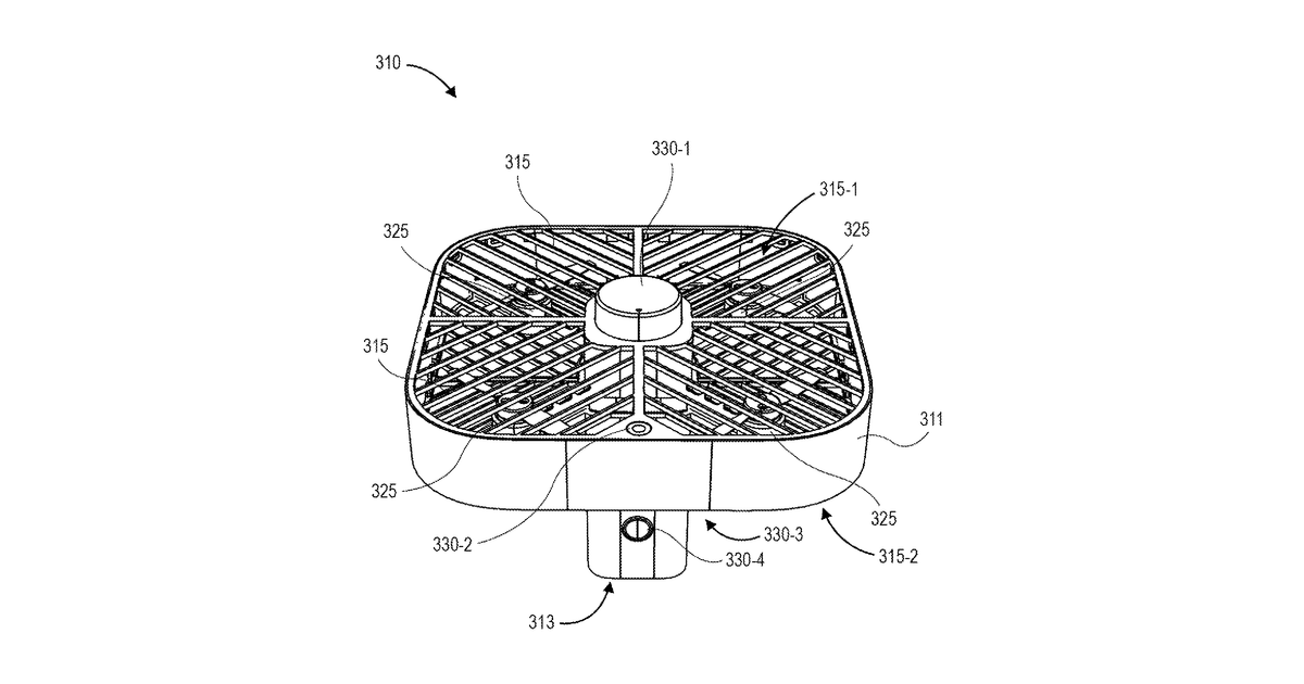 Patent drawing for Autonomous home security devices