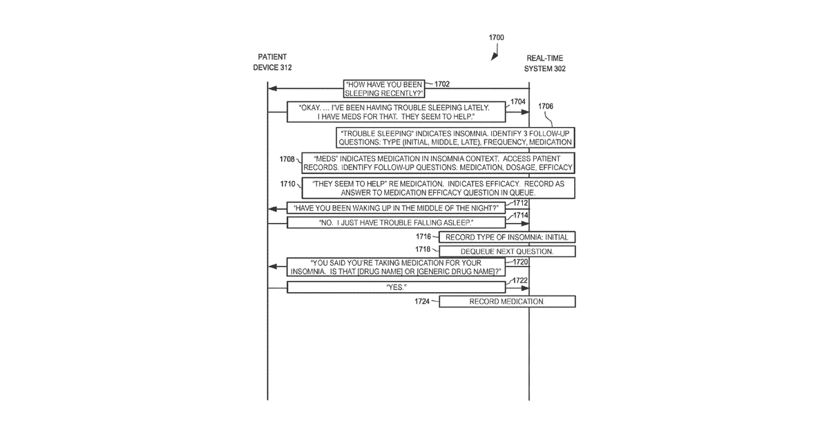 Patent drawing for Systems and methods for mental health assessment