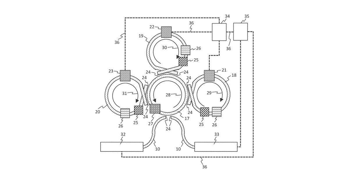 Patent drawing for Laser oscillator