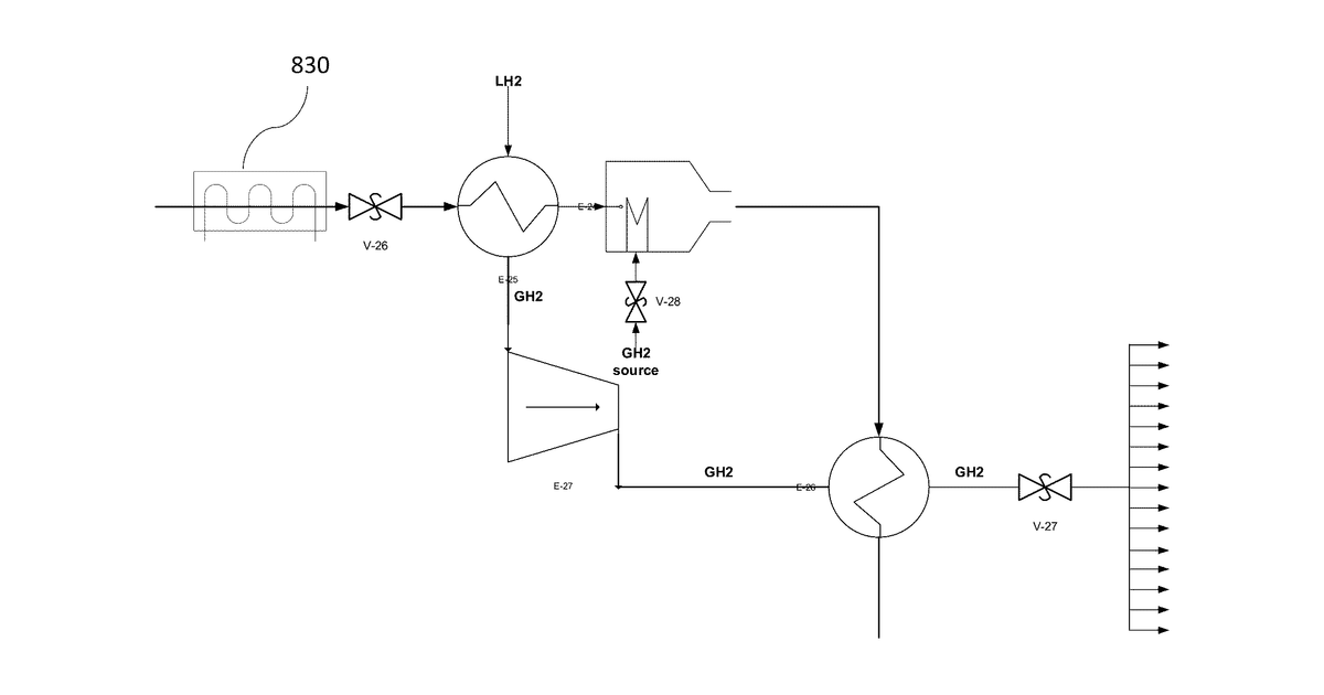 Patent drawing for Aircraft engine fuel system