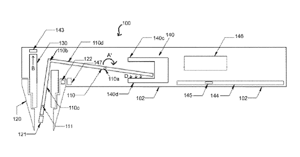 Patent drawing for Determination of structural characteristics of an object