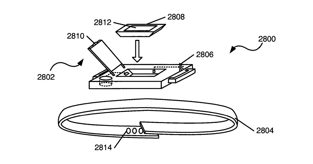 Patent drawing for Athletic or other performance sensing systems