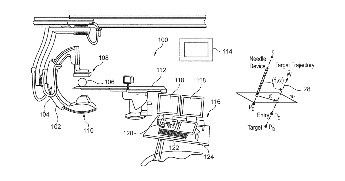 Patent drawing for Robotic positioning of a device