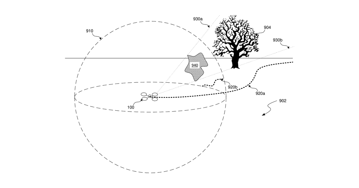 Patent drawing for Image space motion planning of an autonomous vehicle
