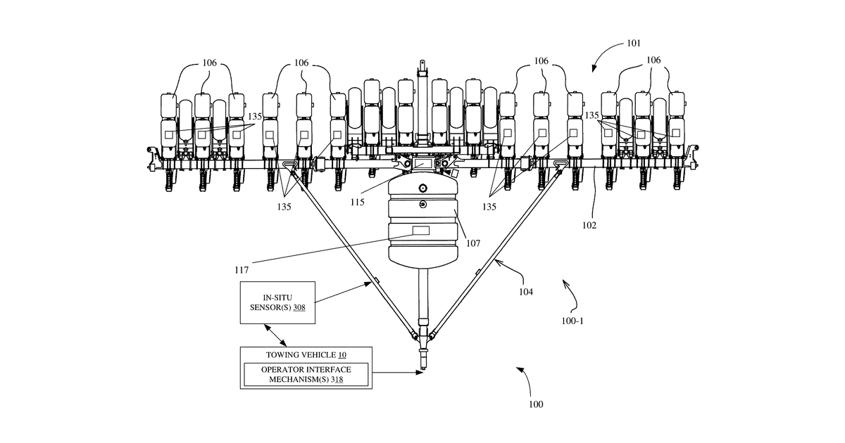 Patent drawing for Predictive weed map and material application machine control