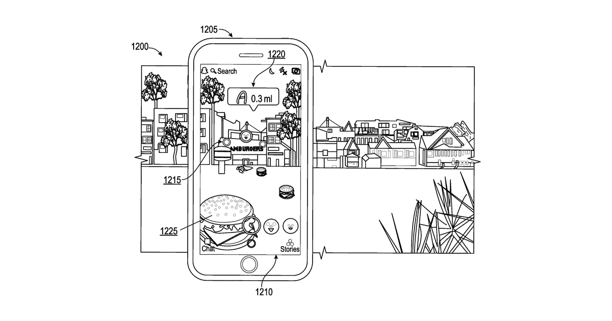 Patent drawing for Virtual vision system