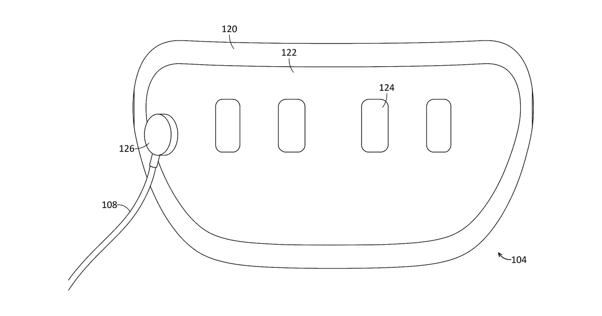 Patent drawing for Wearable devices