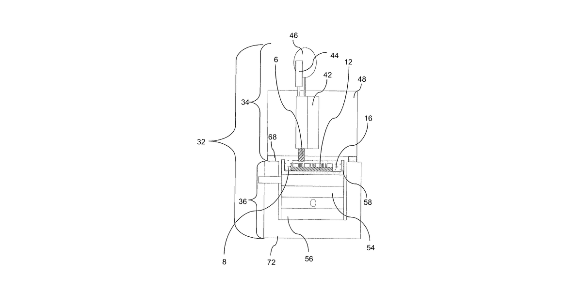 Patent drawing for Methods of and apparatus for molding structures using sacrificial metal patterns