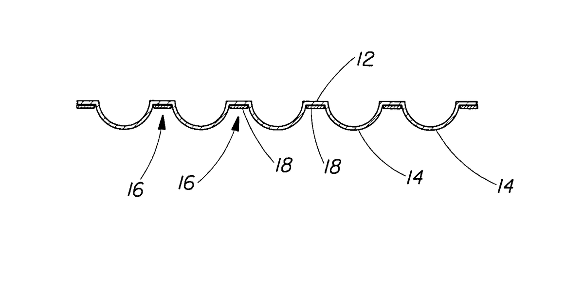 Patent drawing for Multifunctional adhesive food wraps