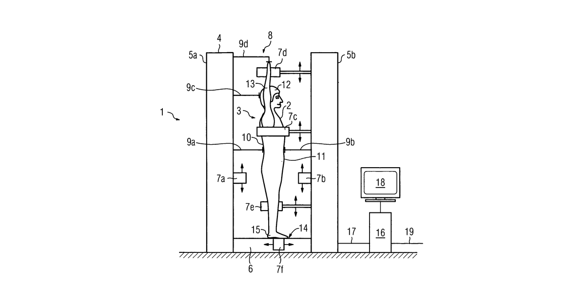 Patent drawing for Method and device for examining the skin