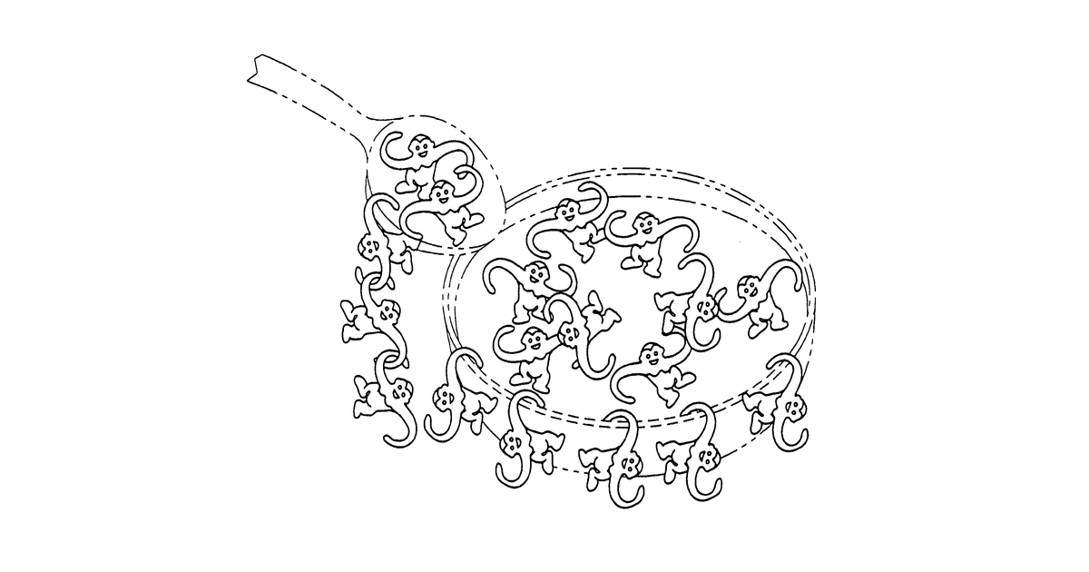 Patent drawing for Edible novelty products and methods