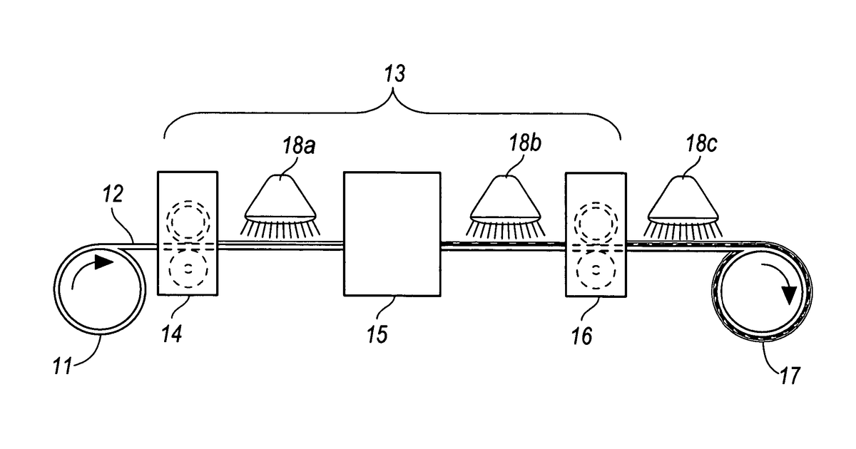 Patent drawing for Smooth finish UV ink system and method