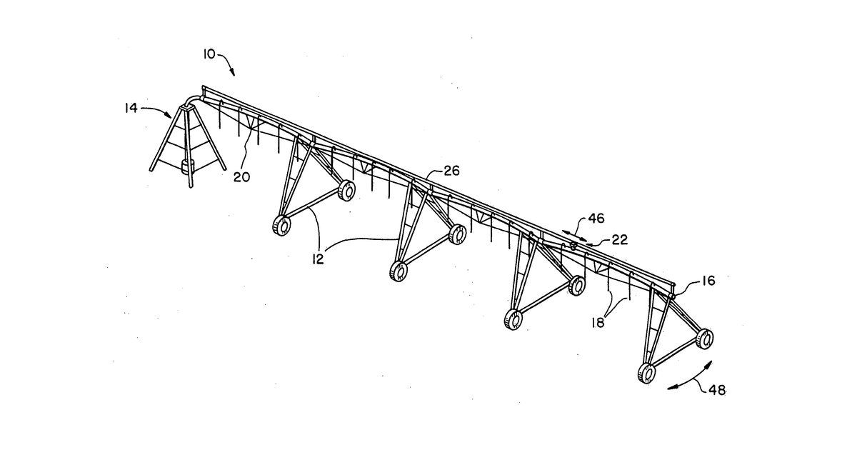 Patent drawing for Irrigation remote sensing system