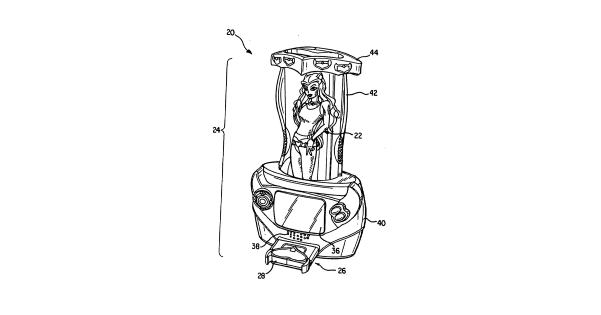 Patent drawing for Interactive Toy System and Methods