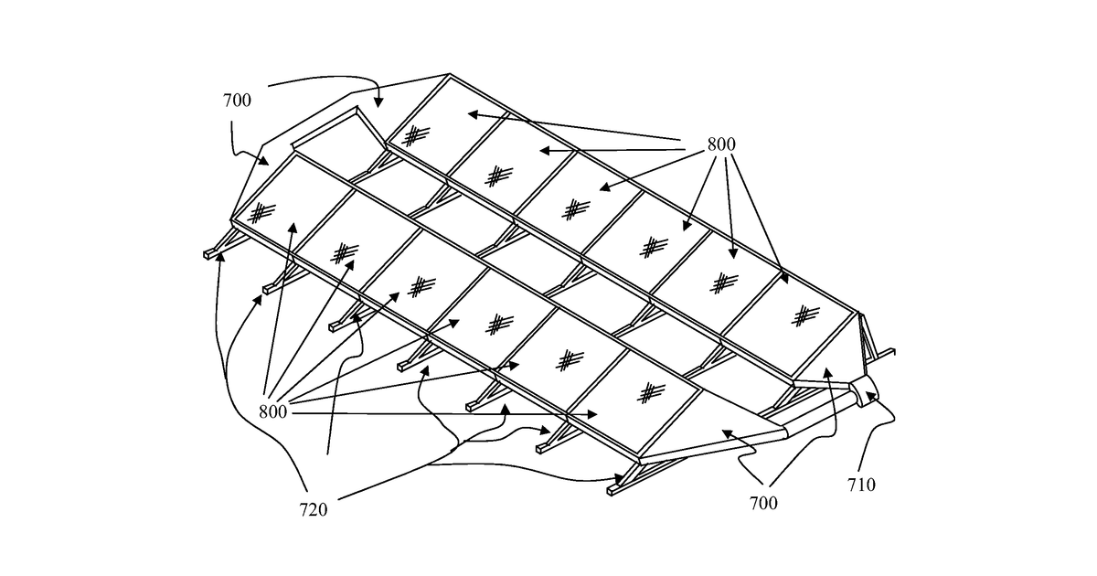 Patent drawing for Solar energy conversion devices and systems