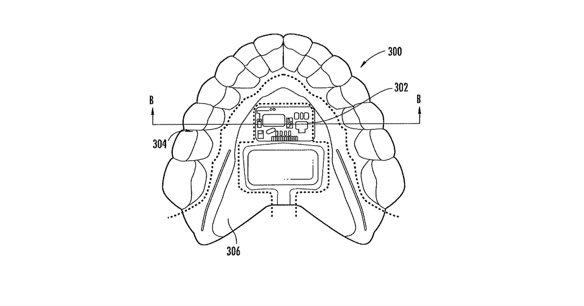 Patent drawing for Electronic snore recording device and associated methods