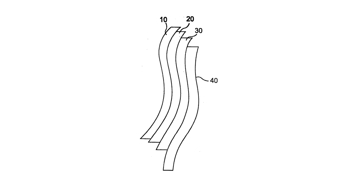 Patent drawing for Waterproof/breathable technical apparel