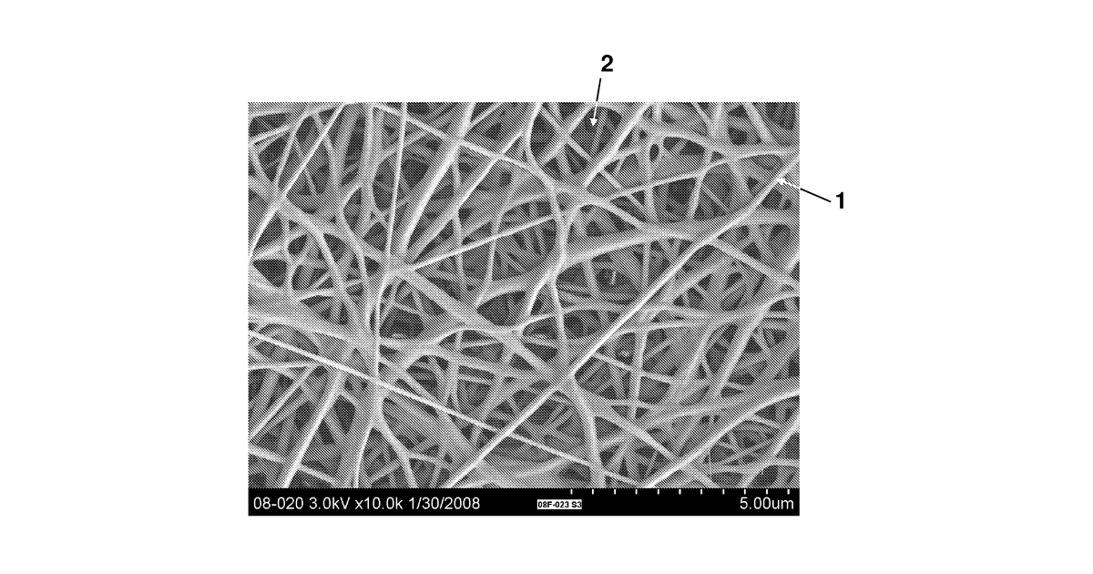 Patent drawing for Stretchable nonwoven fabric, method of manufacturing, and products made thereof