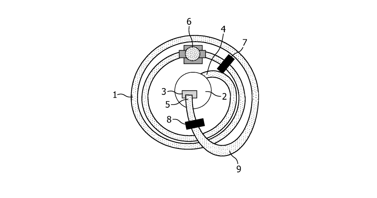 Patent drawing for Wearable drug delivery device