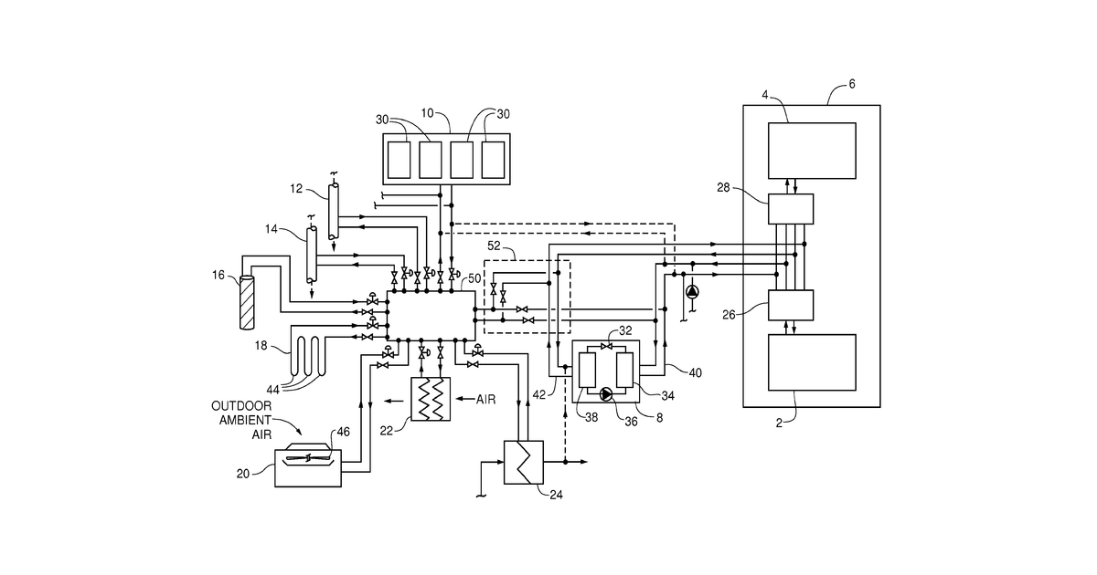 Patent drawing for Methods and equipment for geothermally exchanging energy