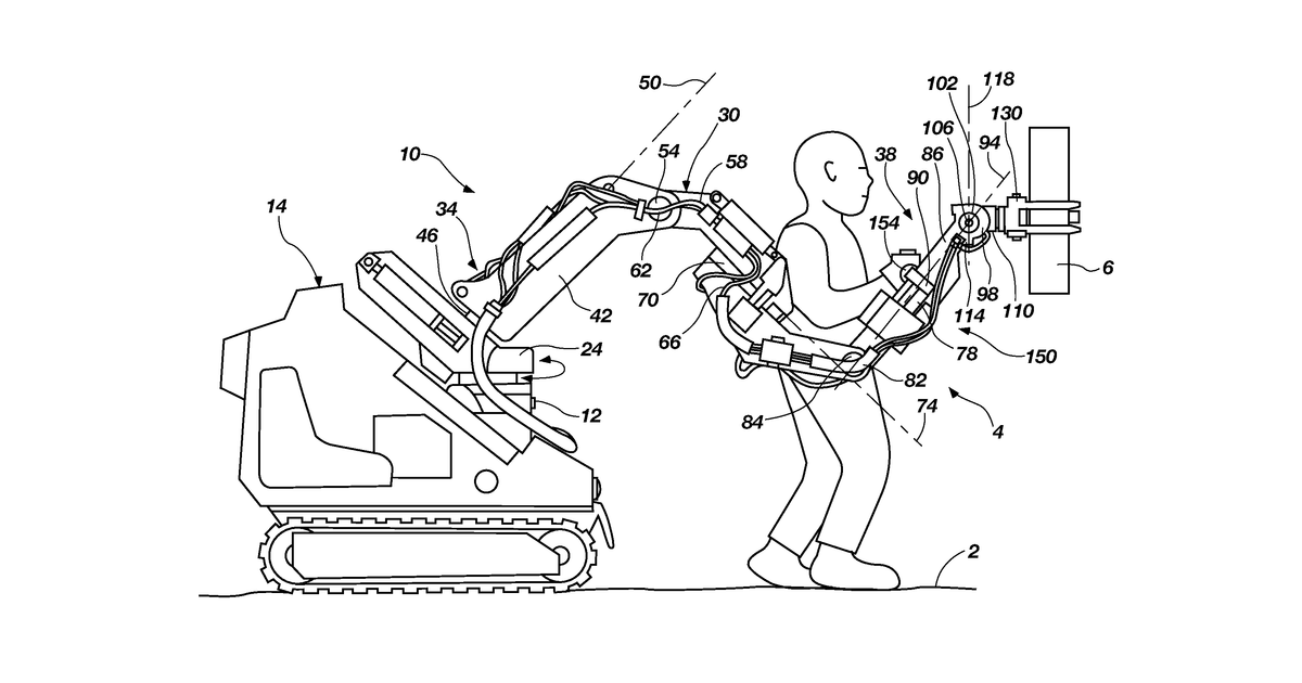 Patent drawing for Robotic Agile Lift System With Extremity Control