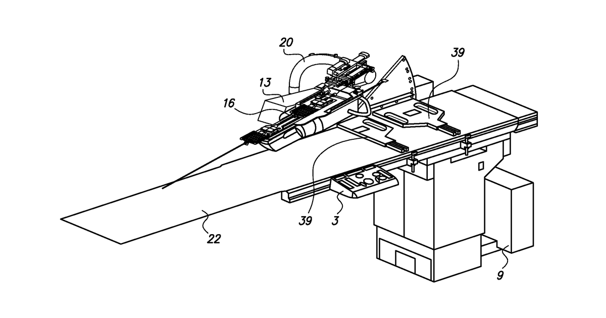 Patent drawing for Low friction instrument driver interface for robotic systems