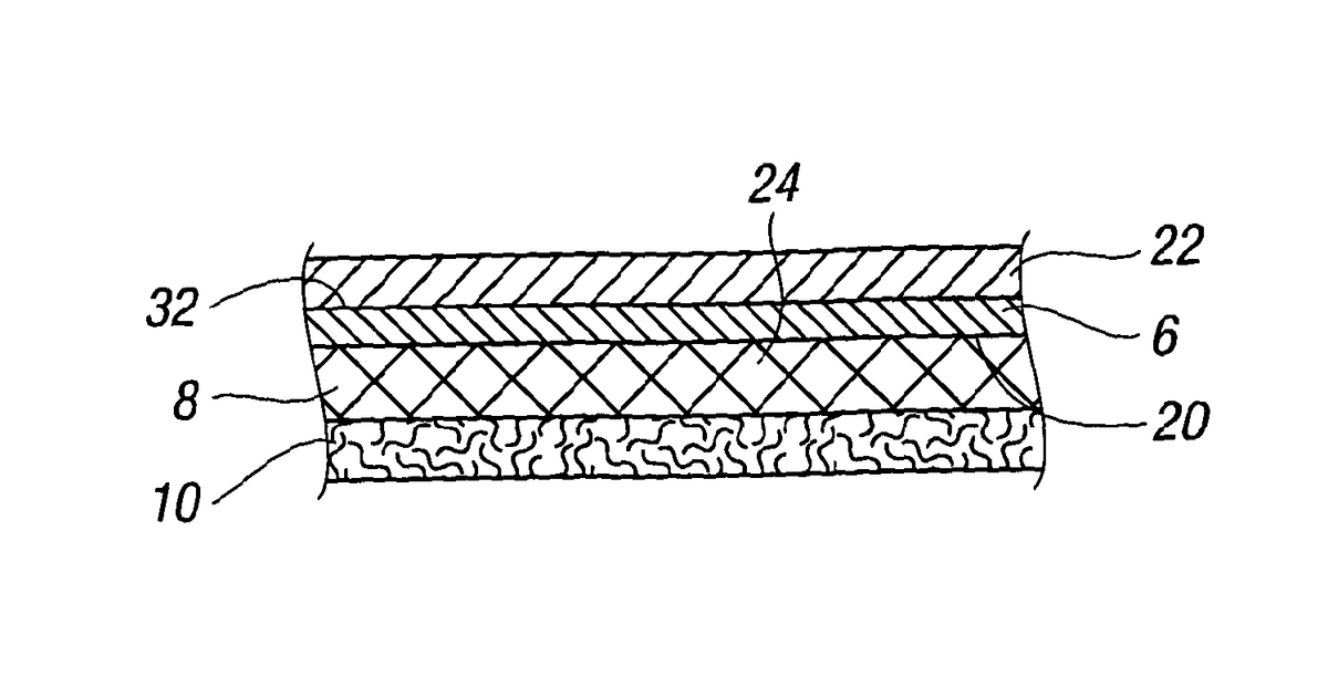 Patent drawing for Suit for to be worn in or on a body of water