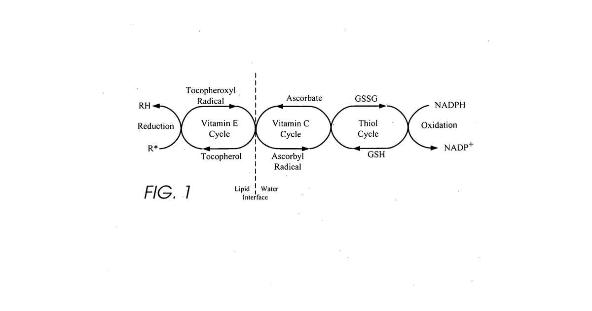 Patent drawing for Personal care and medicinal products incorporating bound organosulfur groups